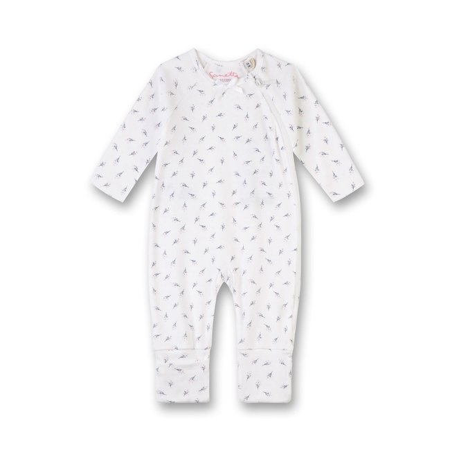 SANETTA Baby girls' overall with a folding foot
