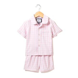 Petite Plume Pink Flannel Pajama Set