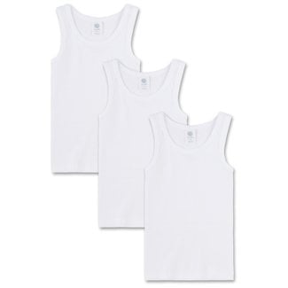 SANETTA Boys undershirt (pack of three) white