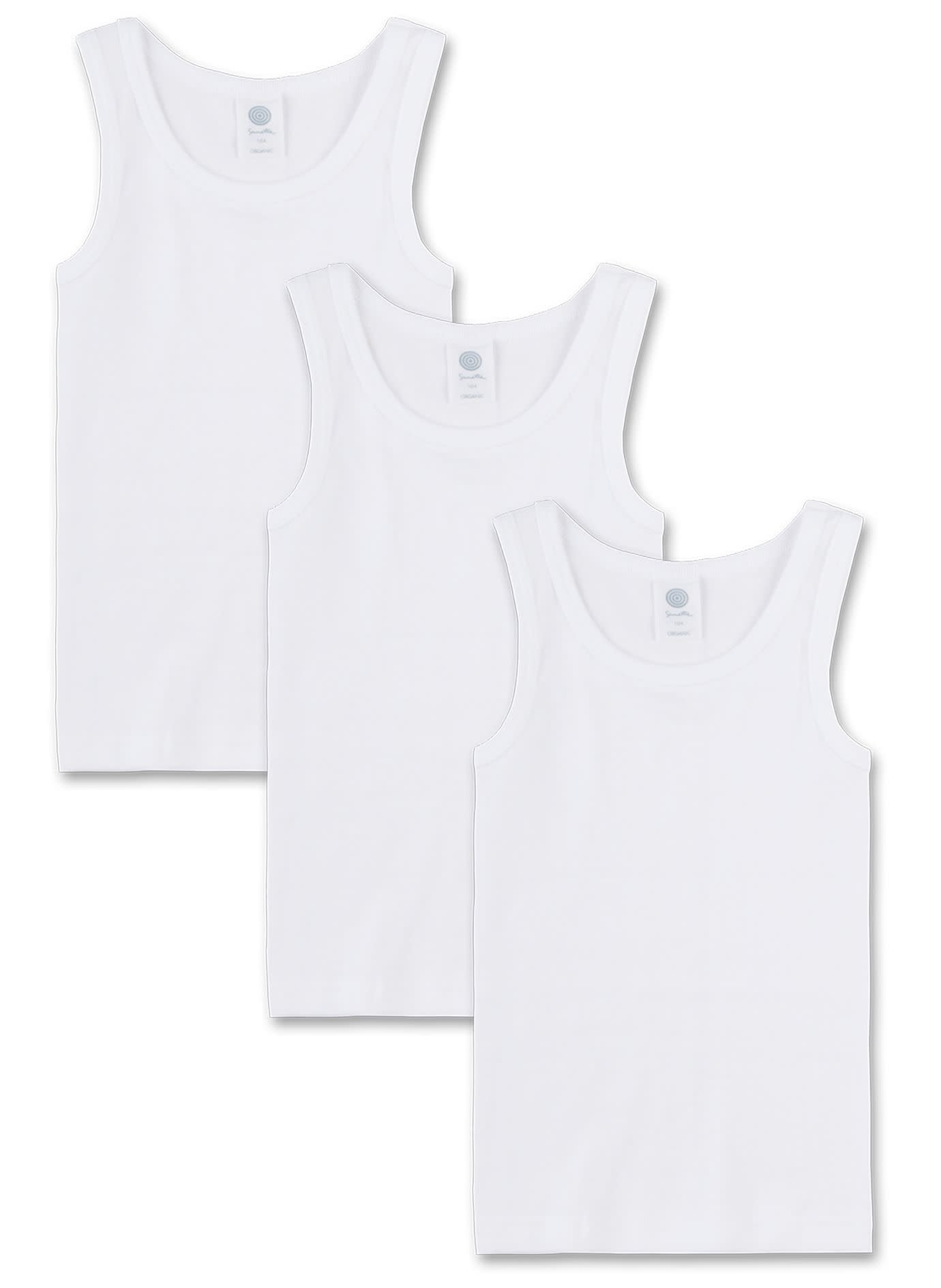 Boys undershirt (pack of three) white | Sanetta Canada - Kidz Global ...