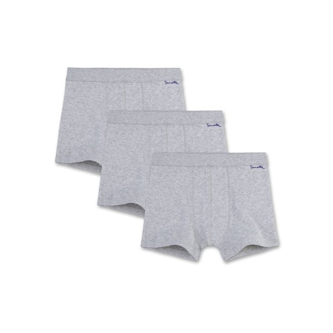 SANETTA Boys shorts (pack of three) hellgrau melange