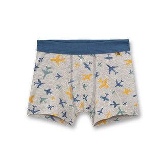 SANETTA Boys' hip shorts gray-melange tarpaulin