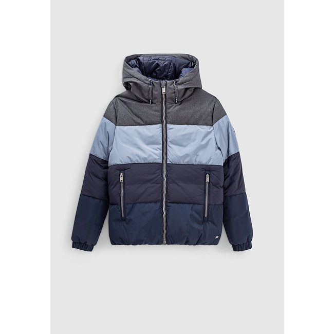 block padded jacket