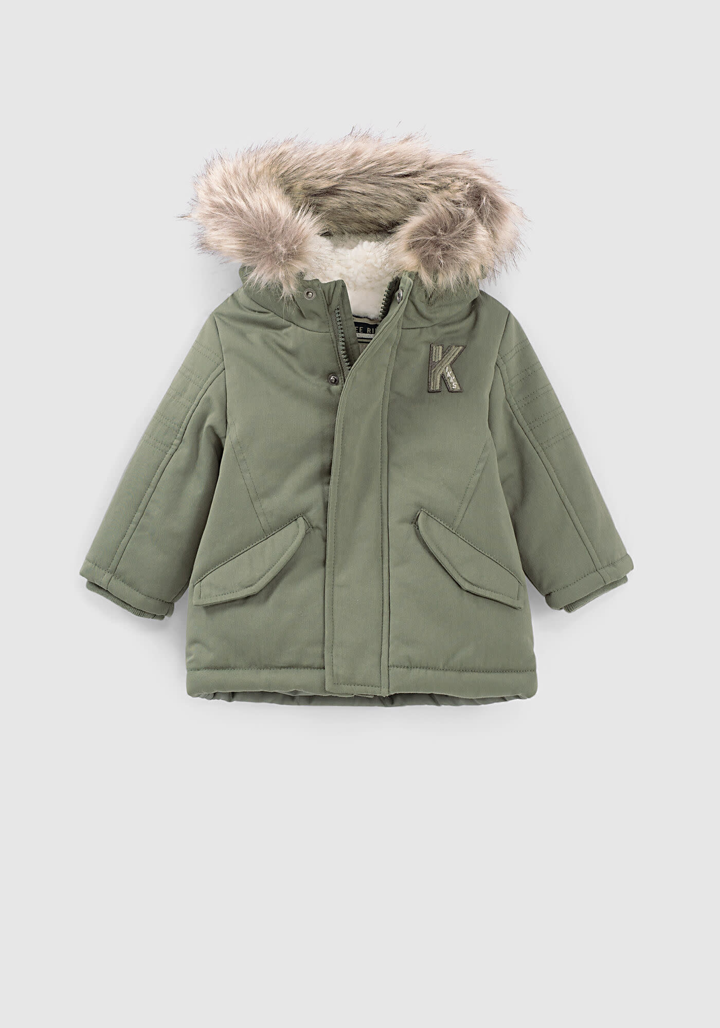 fitted bubble jacket