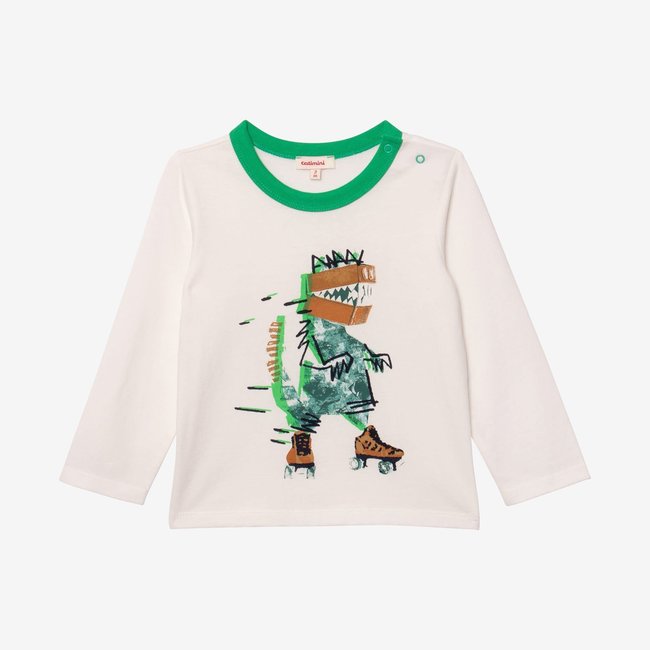 CATIMINI Baby boy dinosaur long sleeve T-shirt