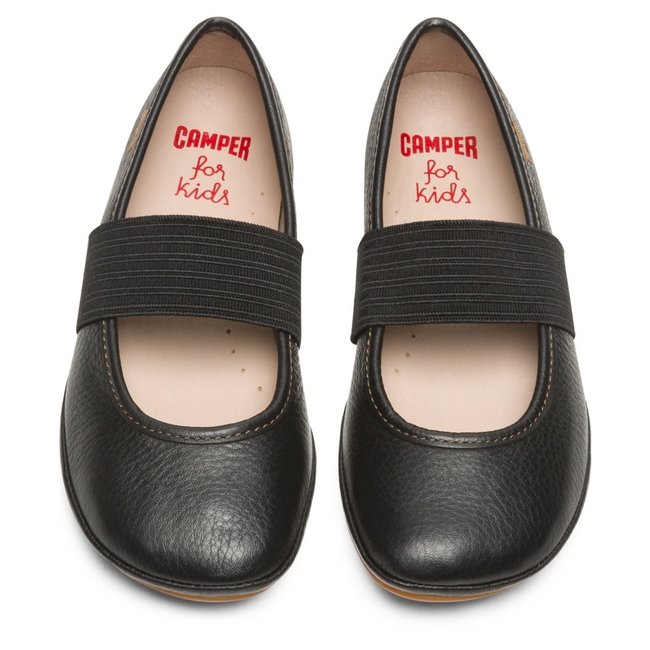 CAMPER Right Classic Ballet Flats (Black)