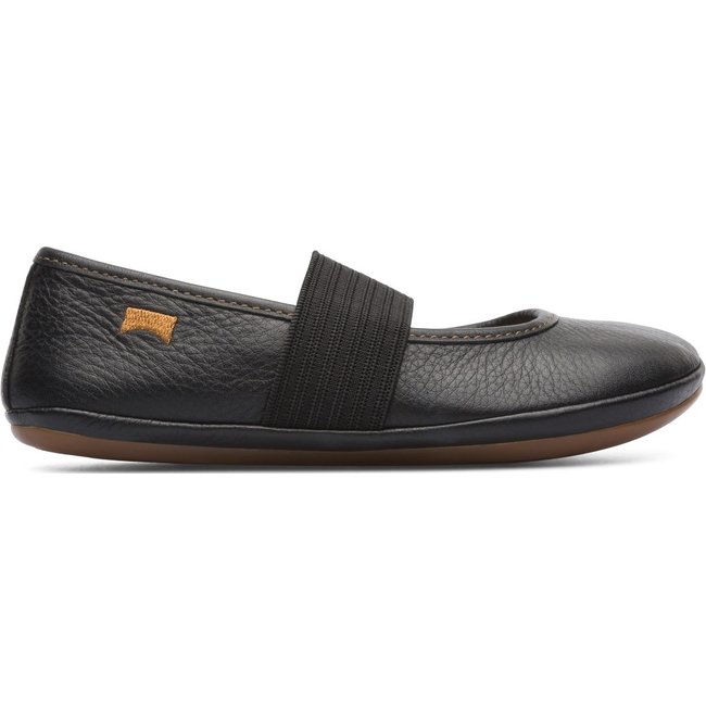 CAMPER Right Classic Ballet Flats (Black)
