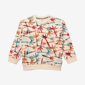 CATIMINI Baby boys' sweatshirt with neo camo palms
