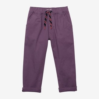CATIMINI Boy's purple pull-on chinos
