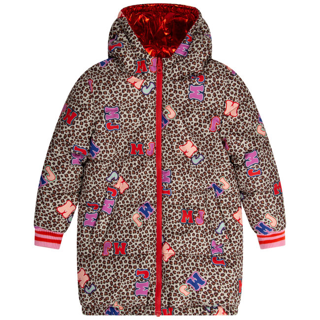 GIRLS CHEETAH PUFFER JACKET | Marc Jacobs Canada - Kidz Global