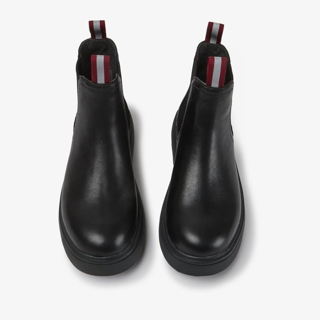 CAMPER Norte black leather ankle boots