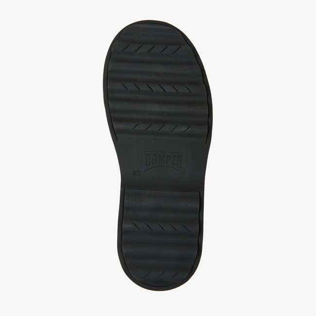 CAMPER Norte black leather ankle boots