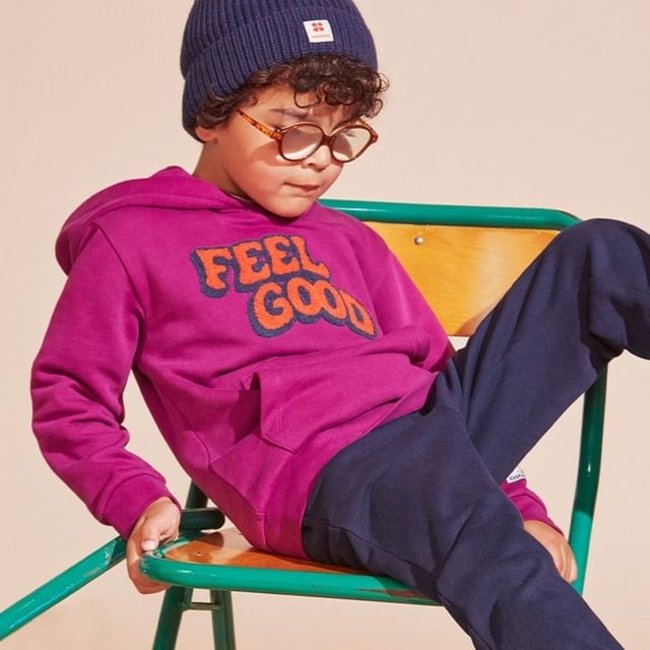CATIMINI Boys' purple sweatshirt