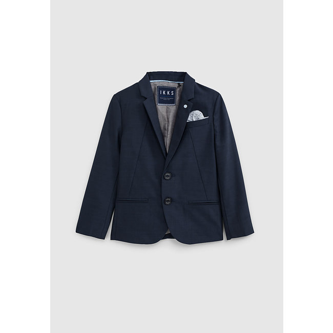 IKKS BOYS' NAVY SUIT JACKET