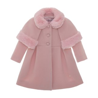 PATACHOU Baby Girl Pale Pink Coat