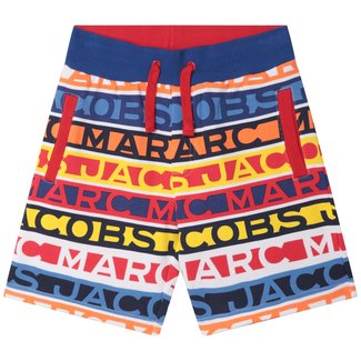 THE MARC JACOBS GIRLS BLUE RED BERMUDA SHORTS