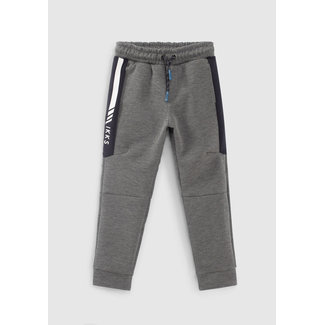 IKKS BOYS’ MEDIUM GREY SPORTS JOGGERS WITH SIDE BANDS