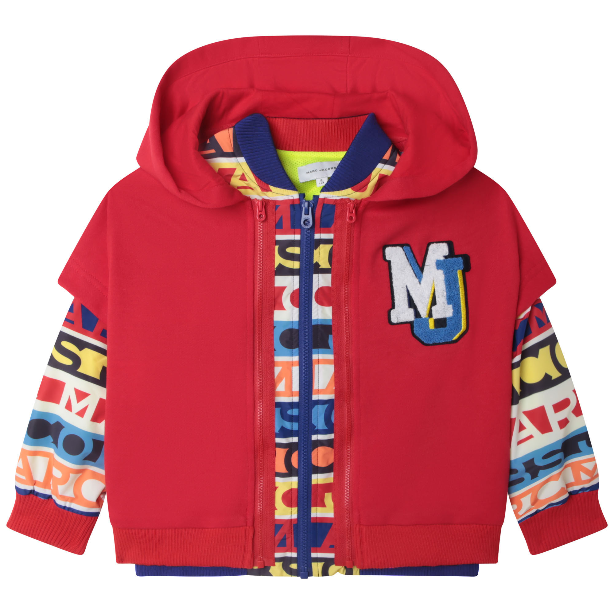 RED HOODED JACKET | Marc Jacobs Canada - Kidz Global Apparel Ltd.