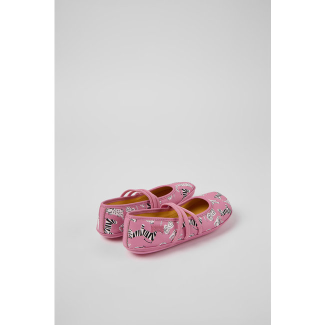CAMPER Twins Pink ballerinas