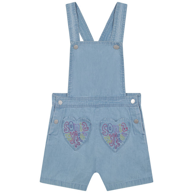 SONIA RYKIEL SHORT DUNGAREES+SHOULDER STRAP