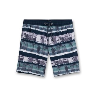 SANETTA Boys swim shorts blue space