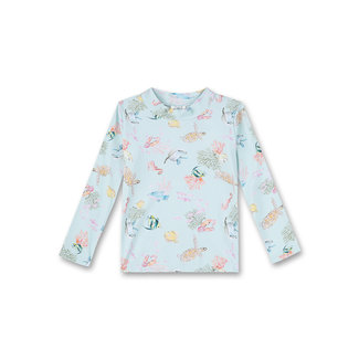 SANETTA Girls light blue swim shirt