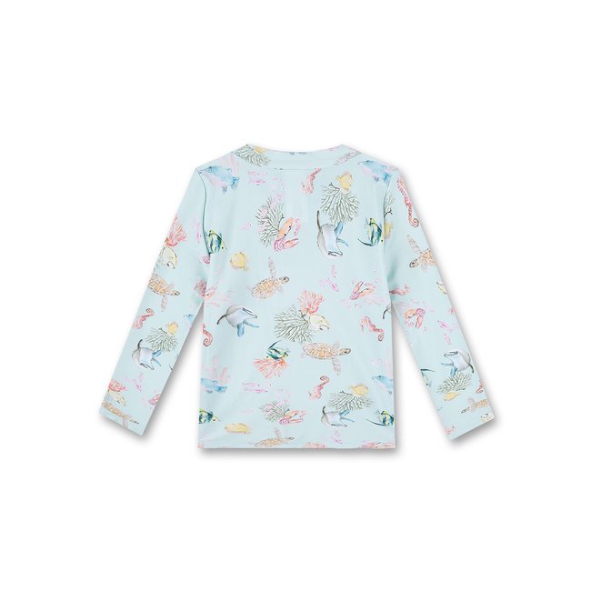 SANETTA Girls light blue swim shirt