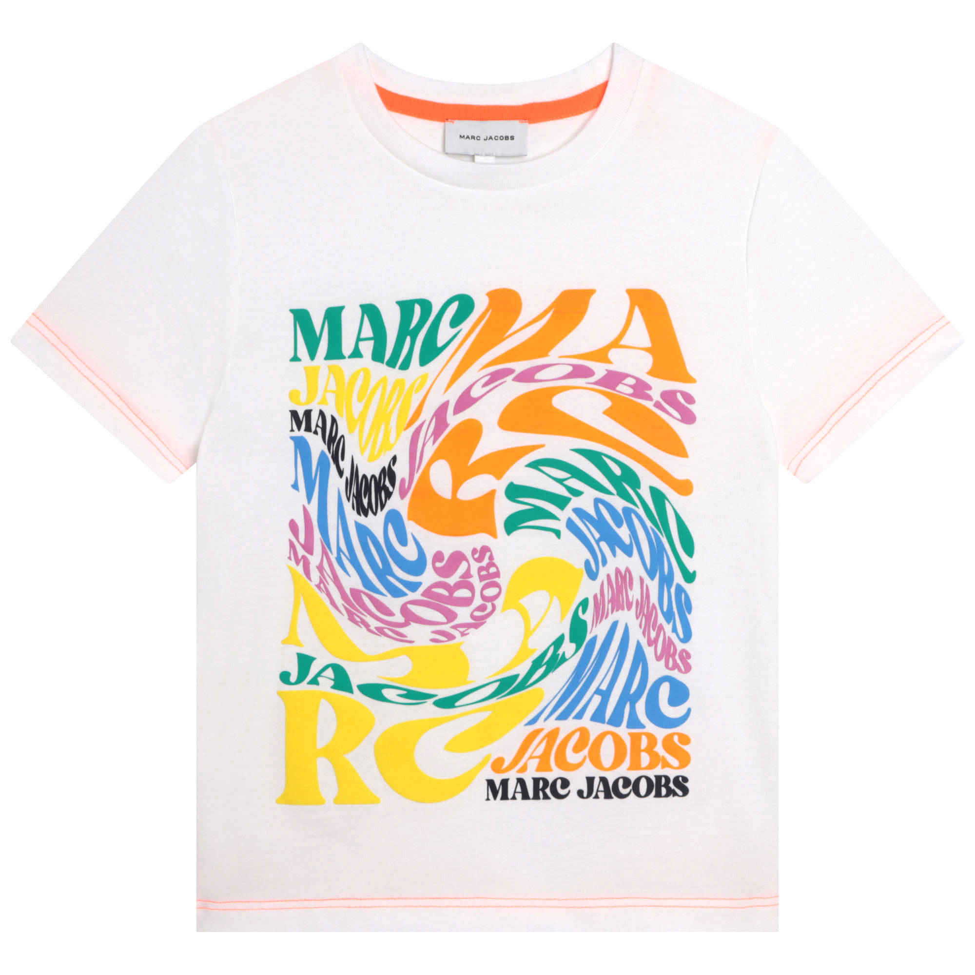 WHITE SHORT SLEEVES T-SHIRT | Marc Jacobs Canada - Kidz Global