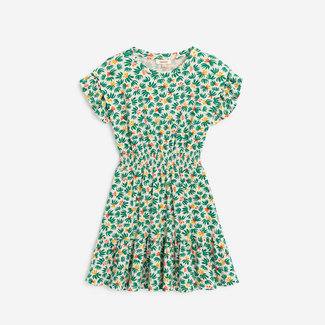 CATIMINI Girls' plant print dress