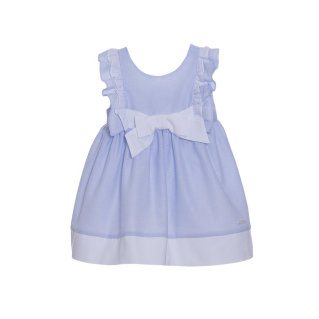 PATACHOU Newborn Girl Blue Dress