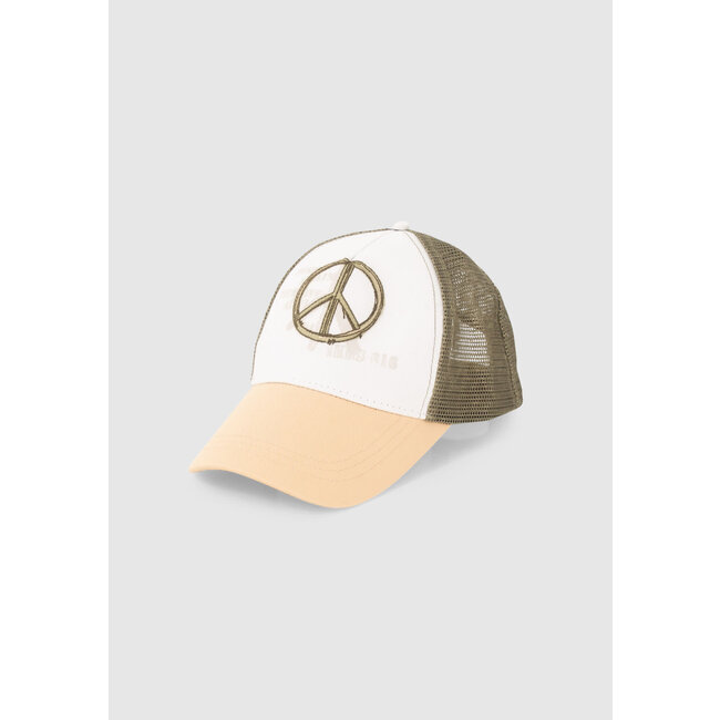 IKKS BOYS’ 3-COLOUR PEACE & LOVE EMBROIDERED CAP