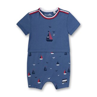 SANETTA Boys Ocean Blue Overalls