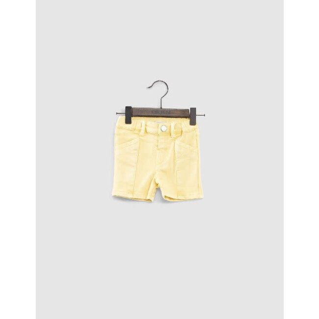 IKKS BABY BOY'S YELLOW BERMUDA SHORT