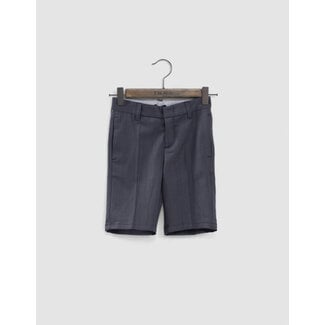 IKKS BOYS' NAVY STRIPED BERMUDA SHORTS