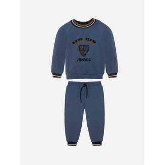 PATACHOU SET (SWEATER+JOGGERS) MINI BOY PARK - DARK BLUE INDIGO F23-67