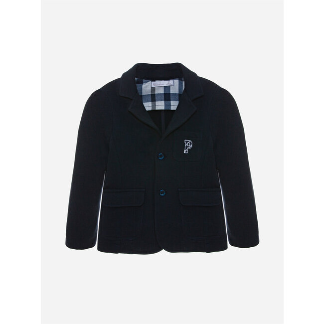 PATACHOU COAT MINI BOY CITY - MARINE STYLE