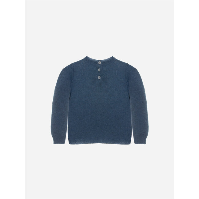 PATACHOU SWEATER NEWBORN COLORS - BLUE INDIGO