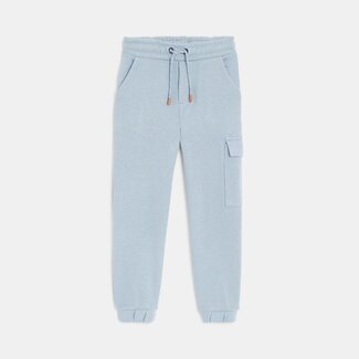 CATIMINI Boy 's blue grey recycled cotton joggers
