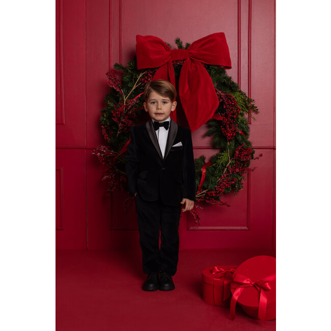 PATACHOU VEST KIDS BOY PARTY - BLACK