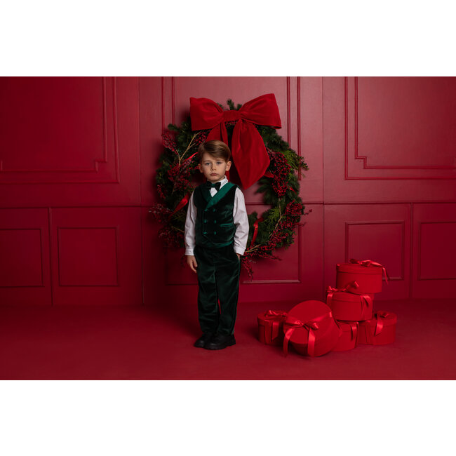 PATACHOU VEST KIDS BOY PARTY - BLACK