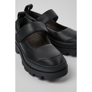 CAMPER Brutus Black leather Mary Jane shoes