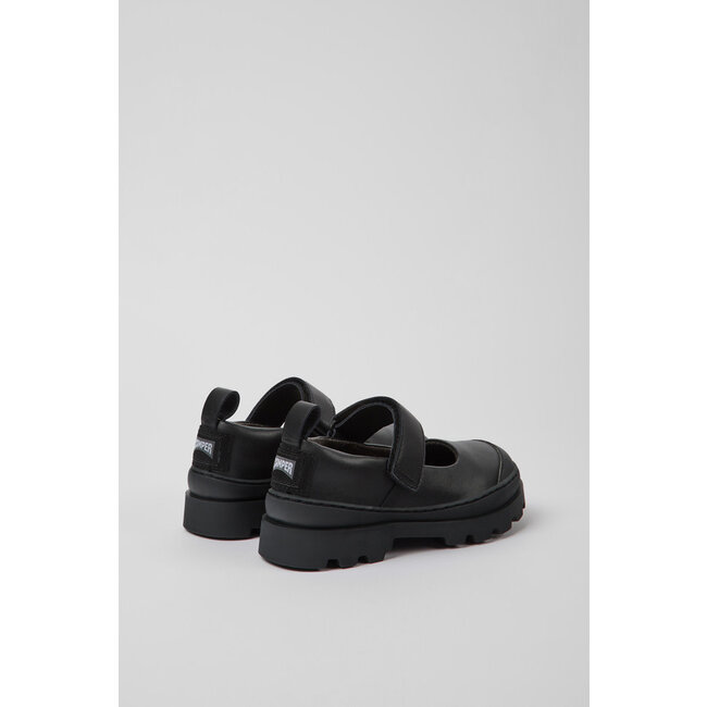 CAMPER Brutus Black leather Mary Jane shoes
