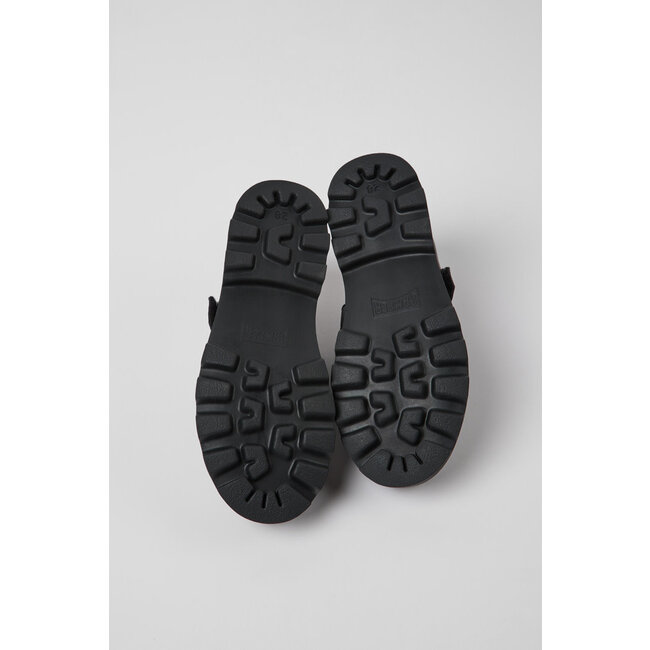 CAMPER Brutus Black leather Mary Jane shoes