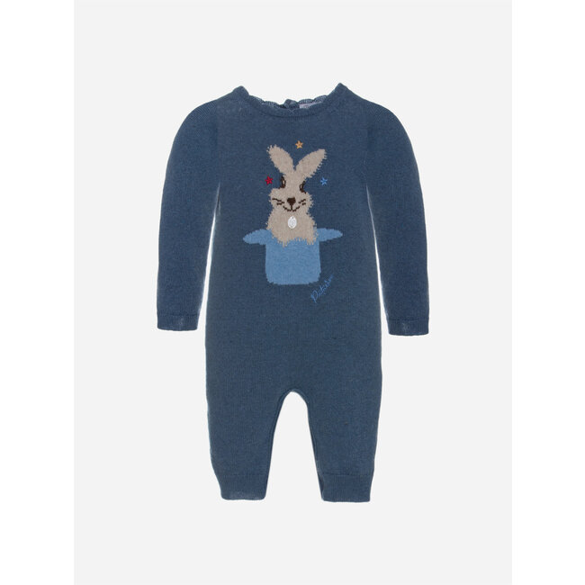 PATACHOU BABYGROW NEWBORN COLORS-BLUE INDIGO