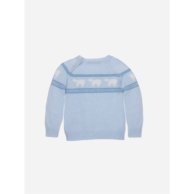 PATACHOU SWEATER MINI BOY PALE BLUE-BLUE