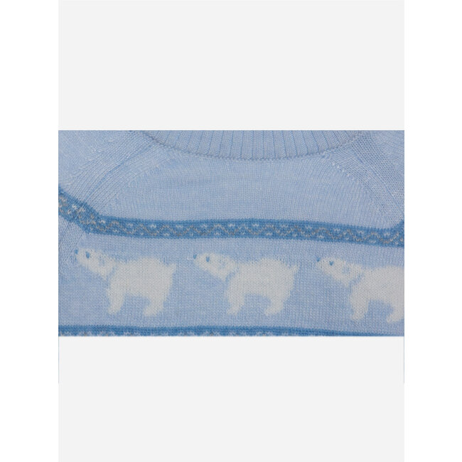 PATACHOU SWEATER MINI BOY PALE BLUE-BLUE