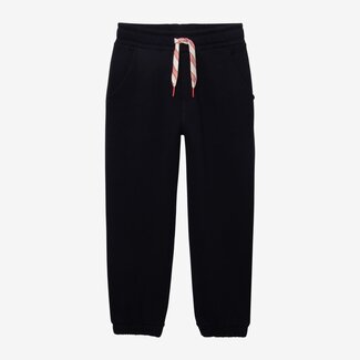 CATIMINI Boys' navy blue recycled cotton joggers