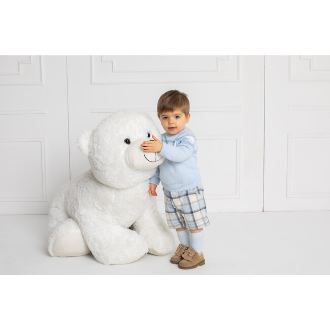 PATACHOU SWEATER MINI BOY PALE BLUE-BLUE