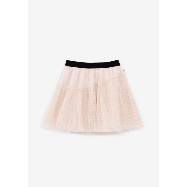 IKKS GIRLS’ BEIGE TULLE SKIRT