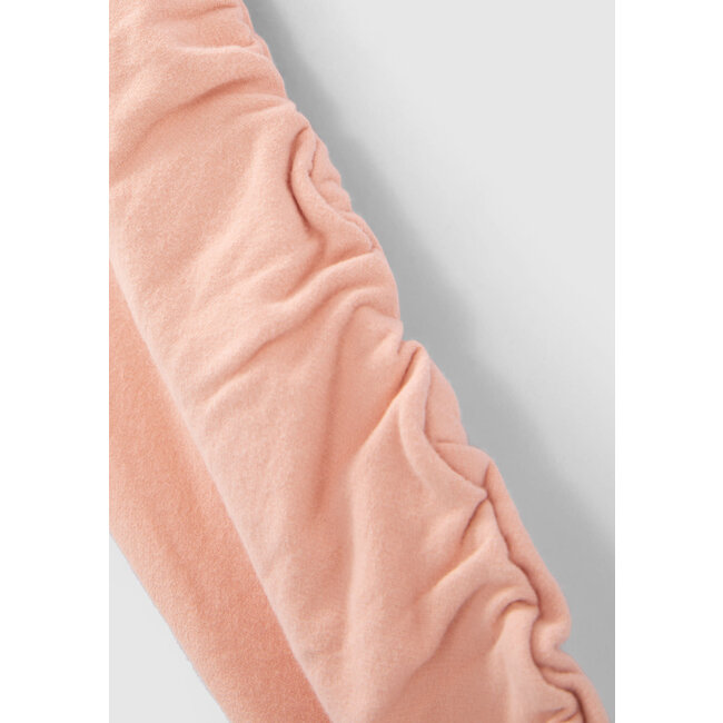 IKKS GIRLS’ KHAKI HOODIE WITH GATHERED CUFFS